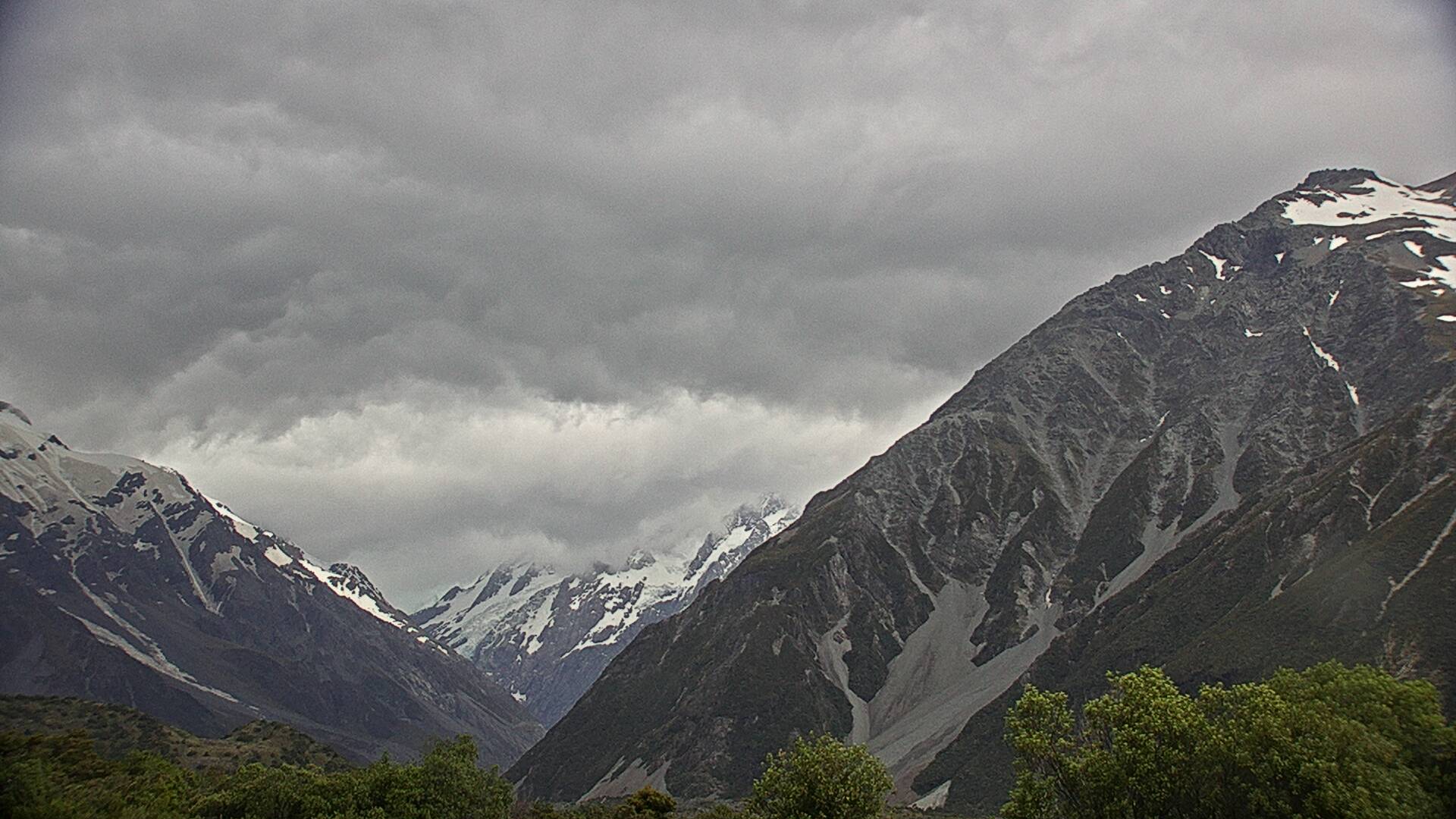 View towards Aoraki/Mount Cook Webcam