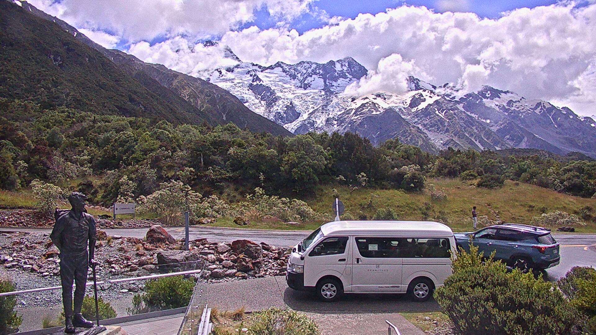 View from Sir Edmund Hillary Café  Webcam
