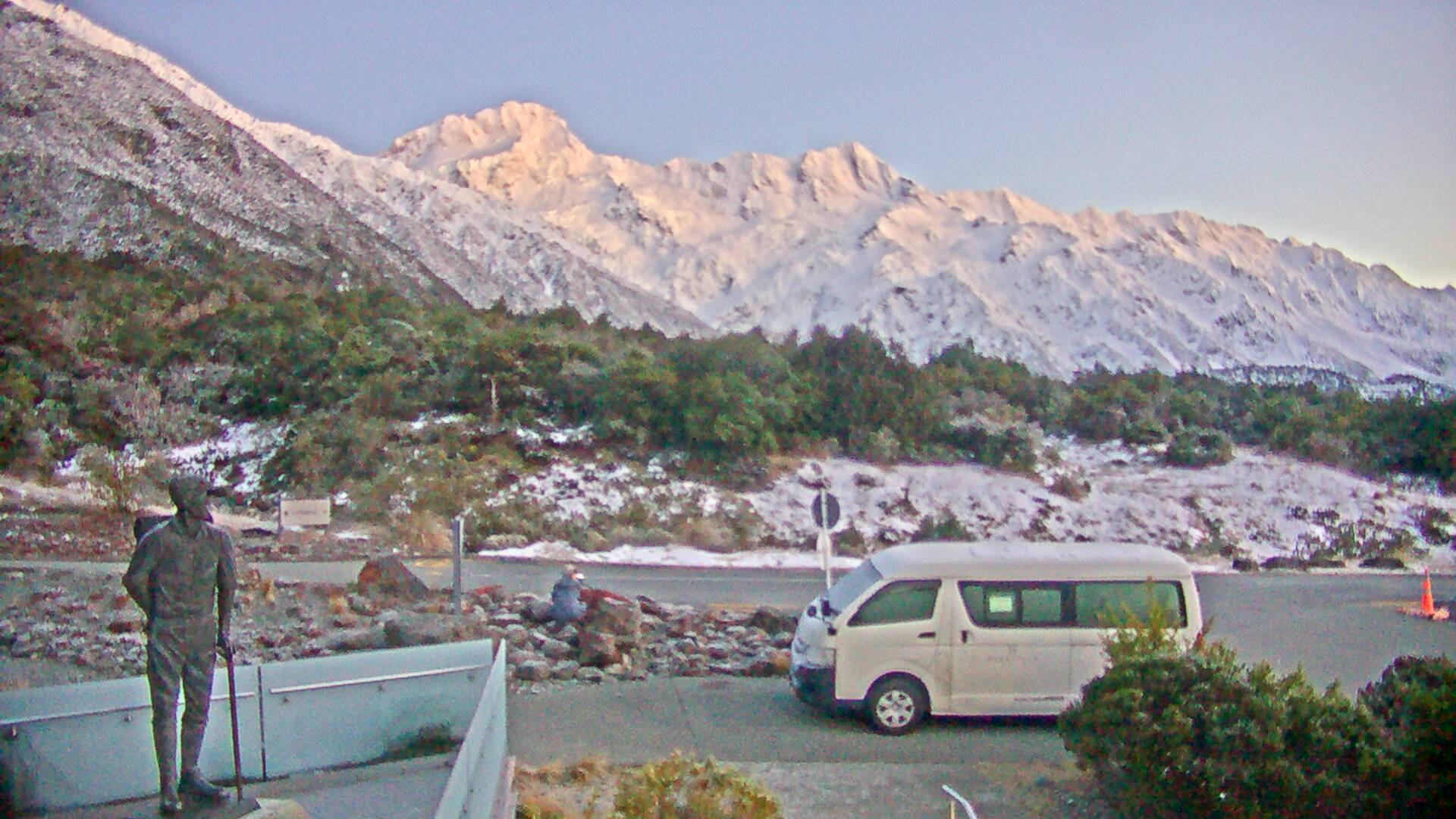 View from Sir Edmund Hillary Café  Webcam